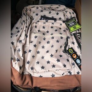 NWT– Trans by JanSport Distressed Stars Backpack